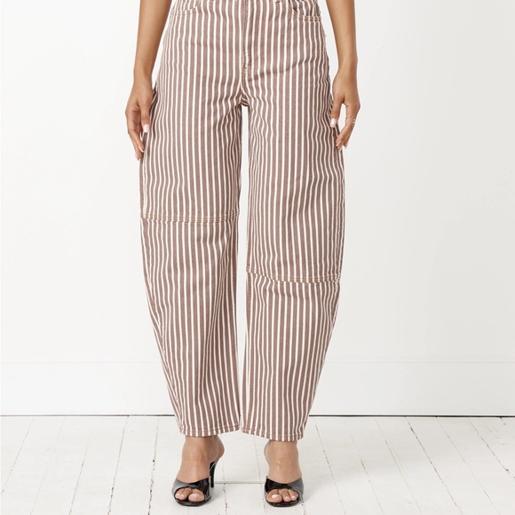 Ganni Pants - GANNI Stary Stripe Jeans (NOTE SIZING)